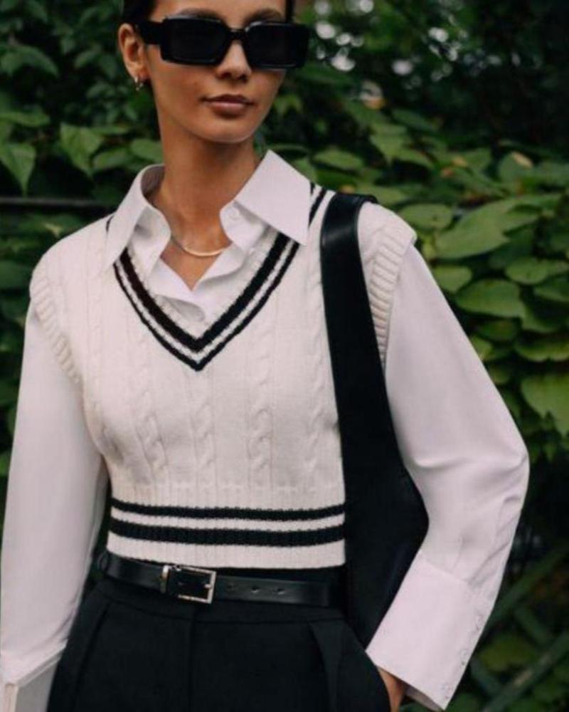 Lady Rich Knitted Vest