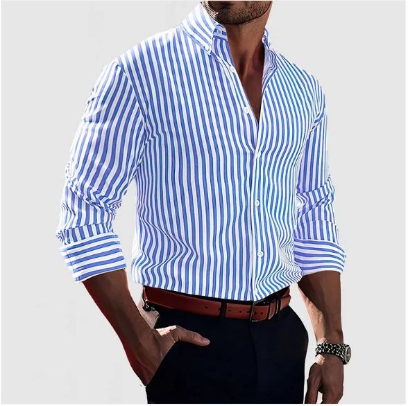Confidently Striped Shirt - Montaracrest