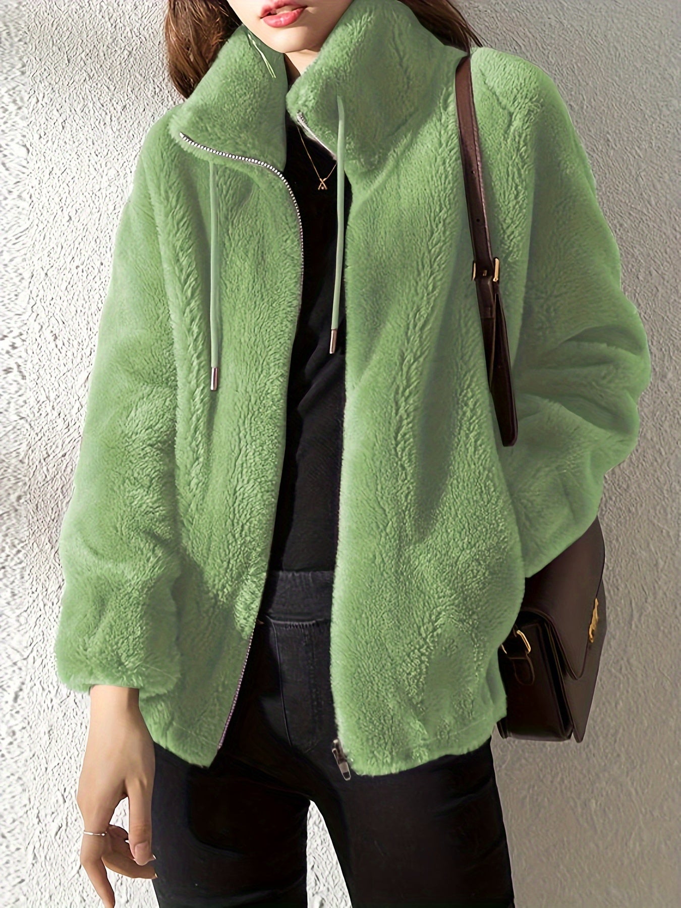Beatrice | Cozy Teddy Fleece Zip Jacket
