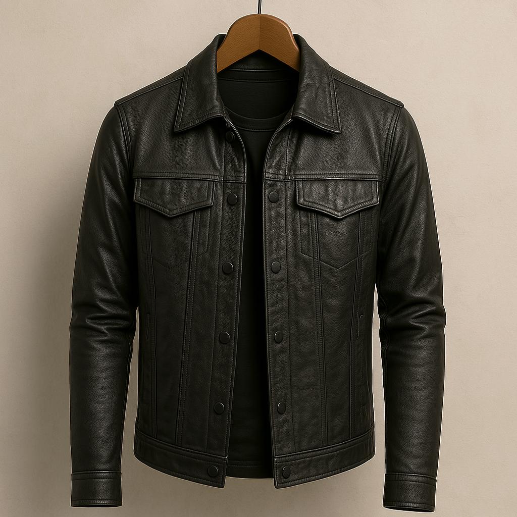 Rider Leather Jacket - Montaracrest
