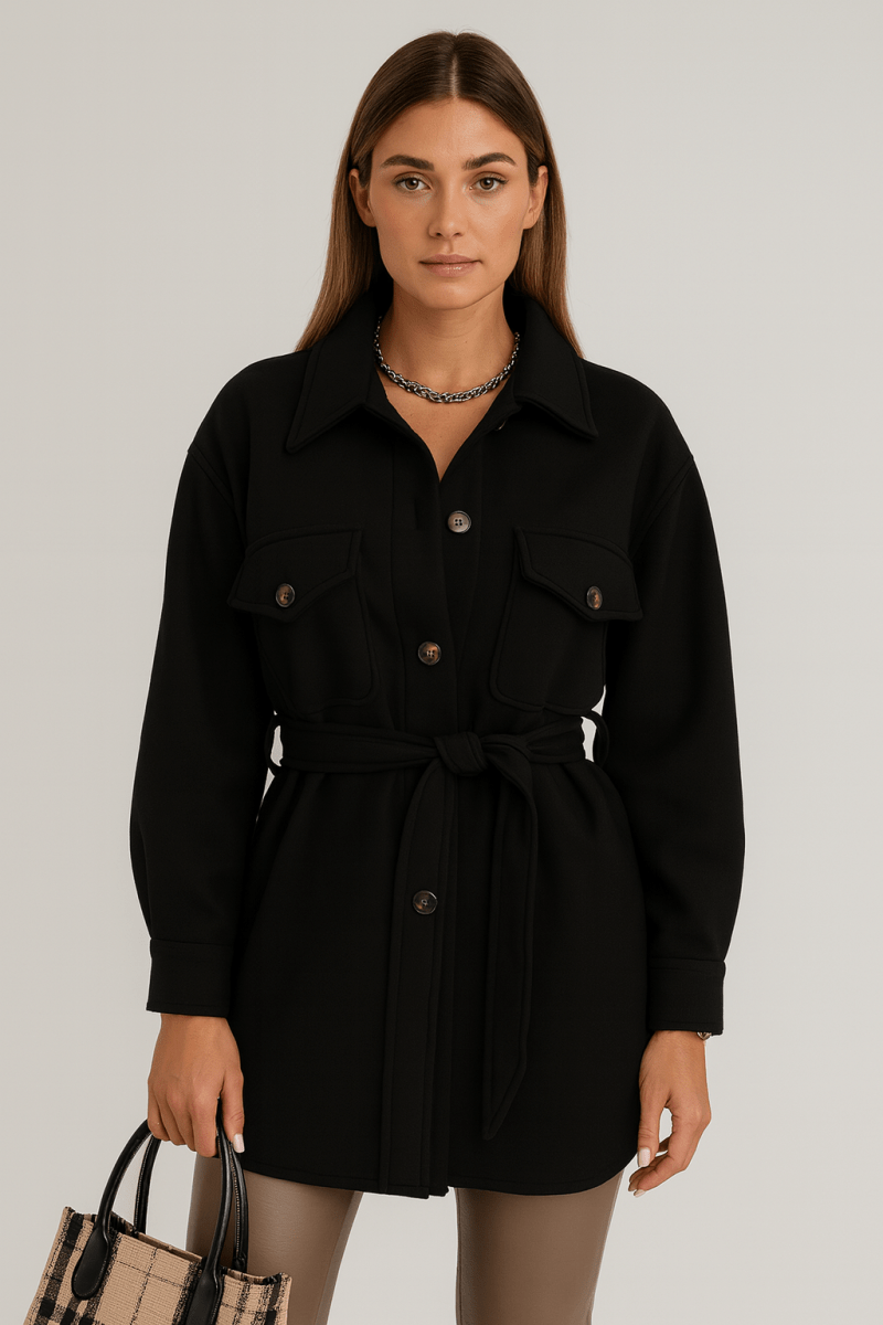 Montaracrest Brigitte chic and elegant jacket, stylish women's outerwear with a tailored fit and sophisticated design.