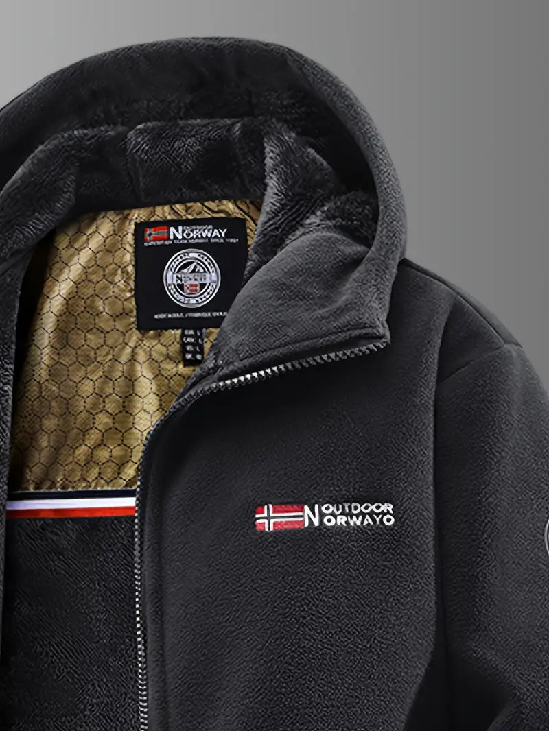 Montaracrest Nathaniel winter jacket in thermofleece, featuring a cozy, insulated design perfect for cold weather.