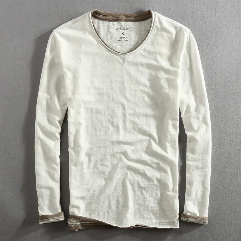Classic Long Sleeve Cotton Shirt - Montaracrest