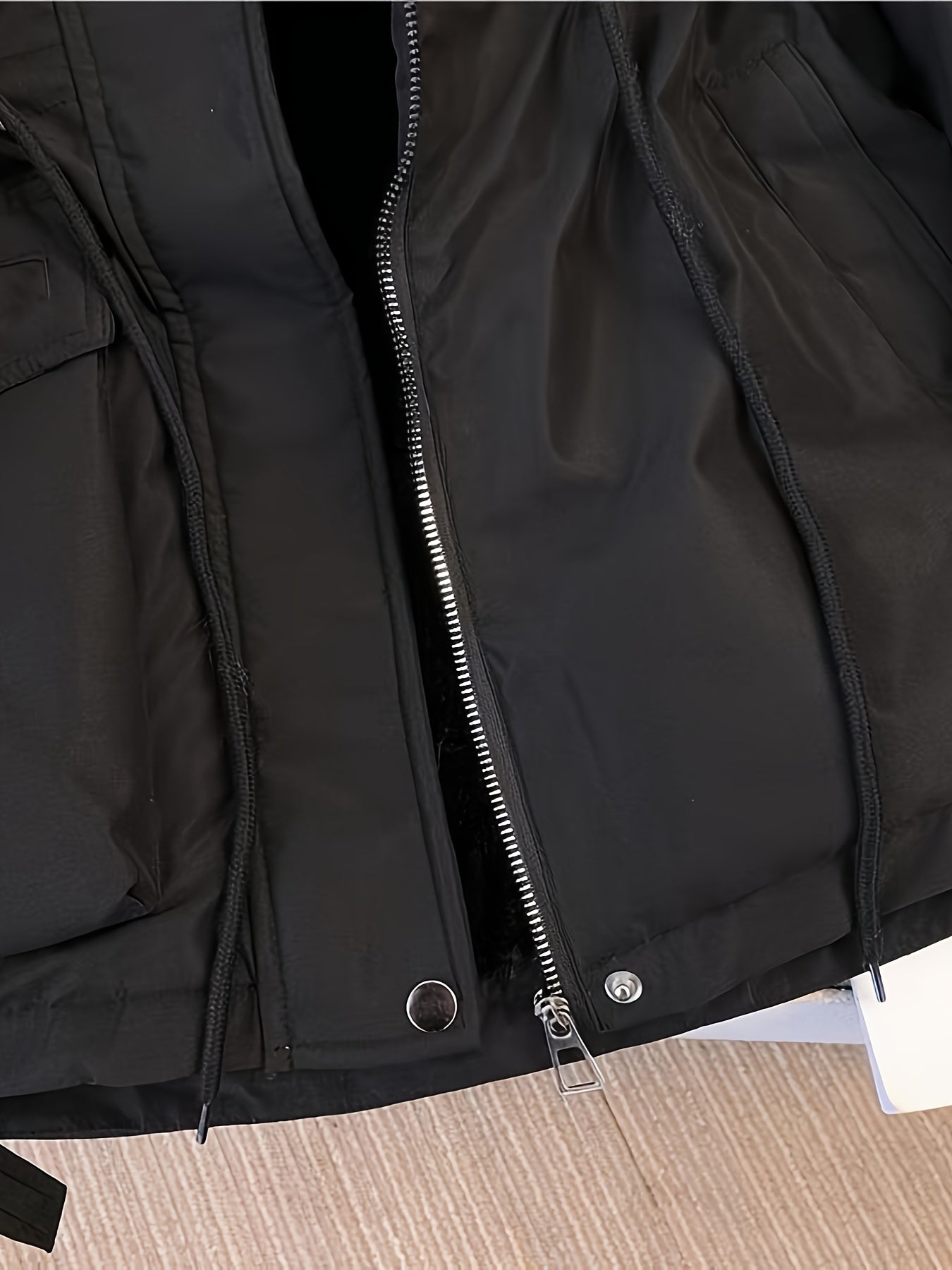 Hailey | Faux-Fur Hood Utility Parka Jacket