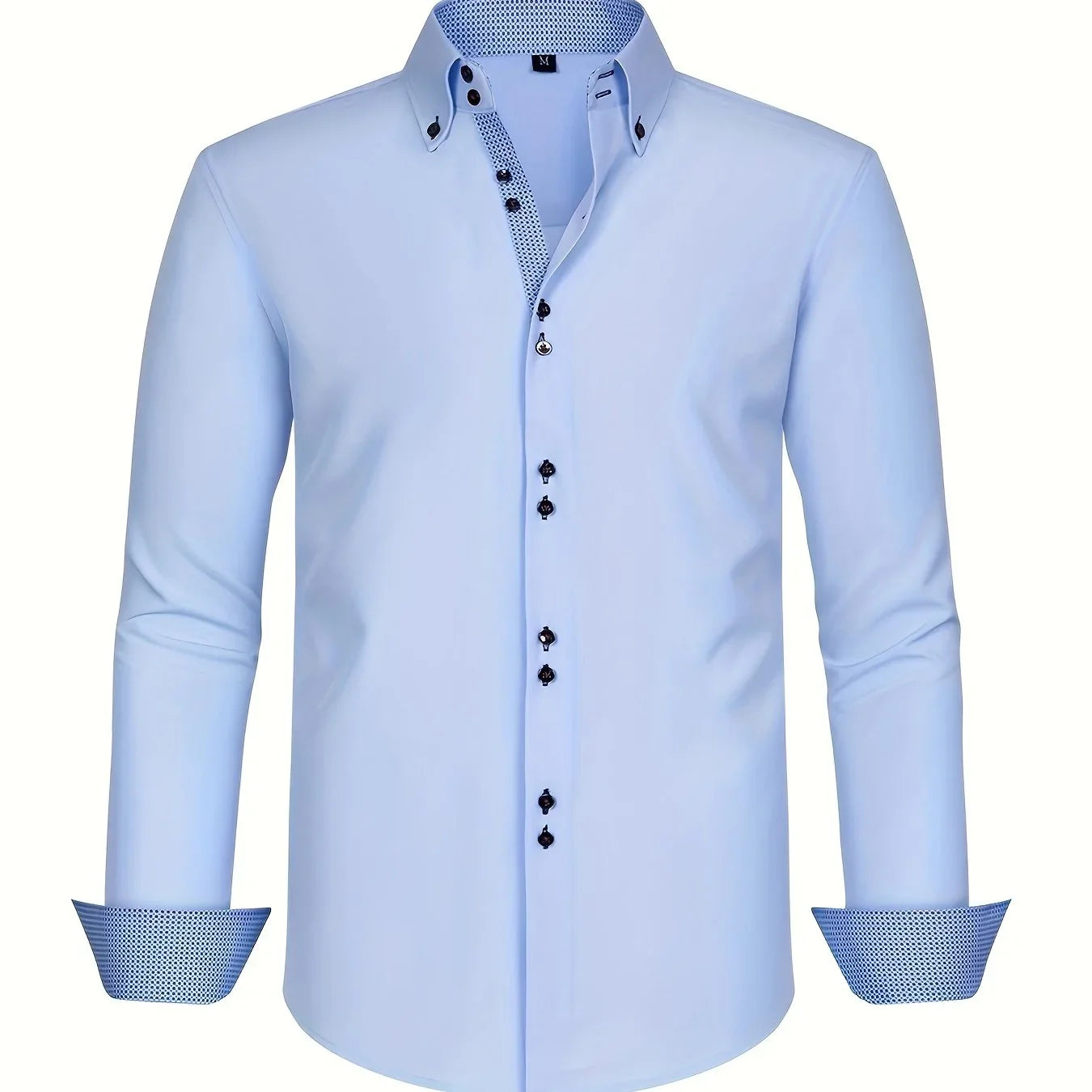 ALBERTO | Stylish Lightweight Shirt with Contrasting Accents - Montaracrest