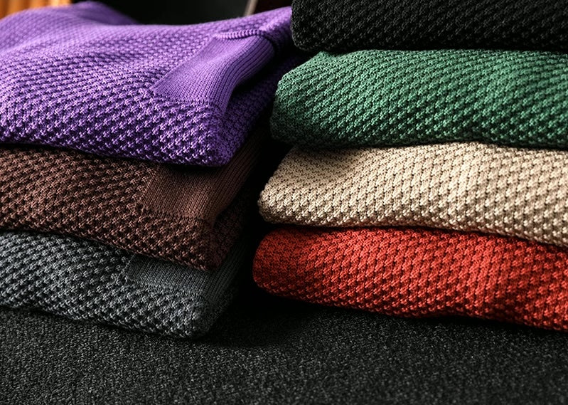 Collage image showcasing the luxurious Montaracrest Veléna In Cashmere sweater with close-ups of the soft cashmere fabric and stylish design.