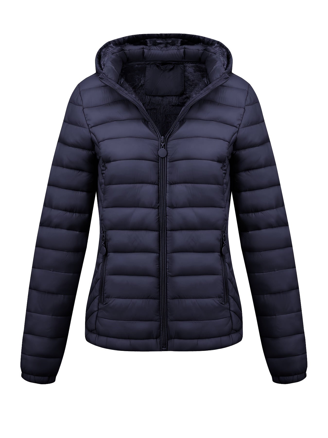 Isla | Hooded Fleece-Lined Puffer Jacket