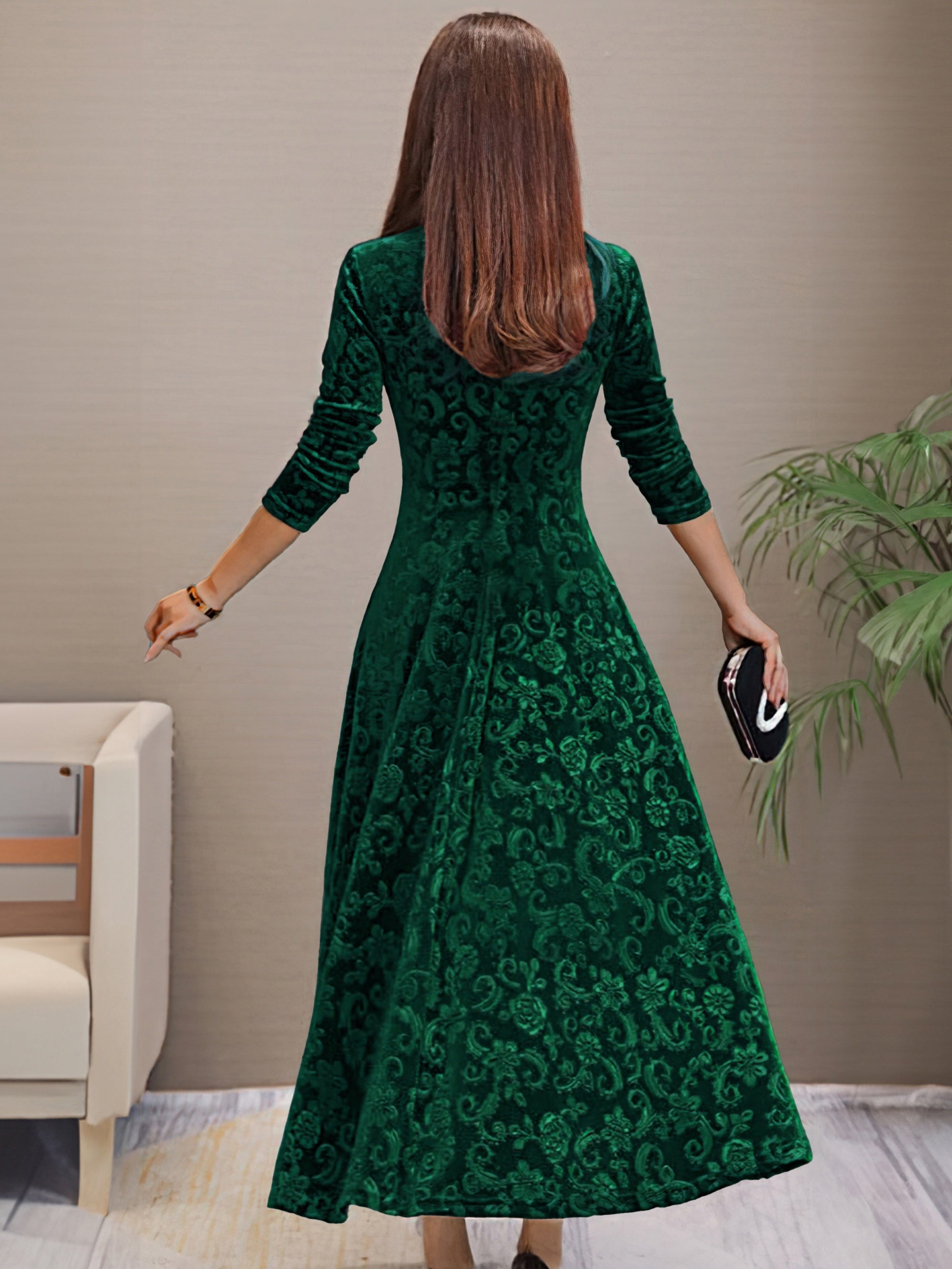 Denise | Velvet Elegance Dress