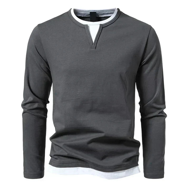 Premium Combed Cotton Long Sleeve T-Shirt