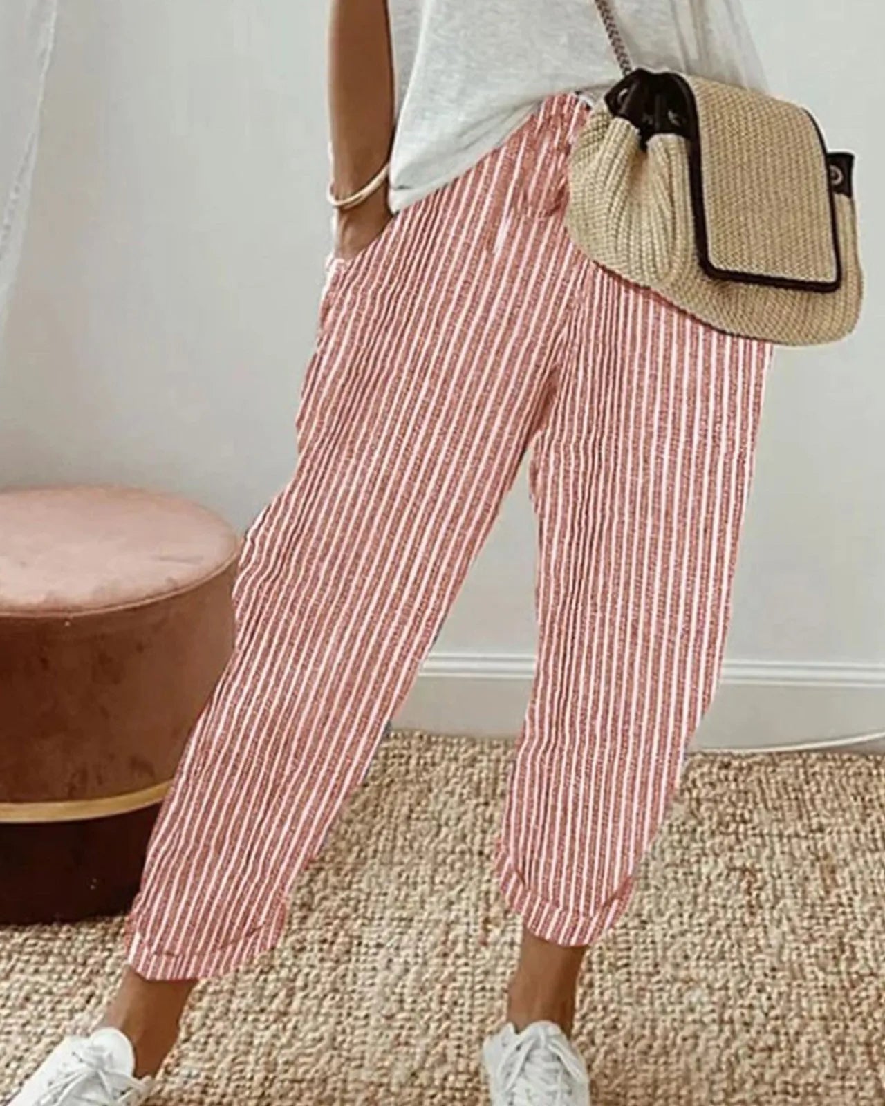 Adria | Casual Retro Trousers