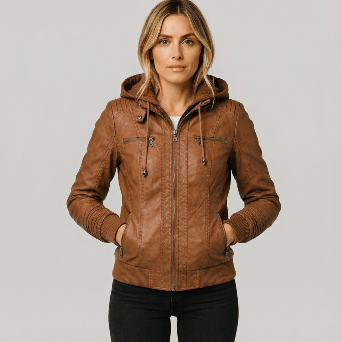 Dupont | Giacca In Pelle Elegante - Montaracrest