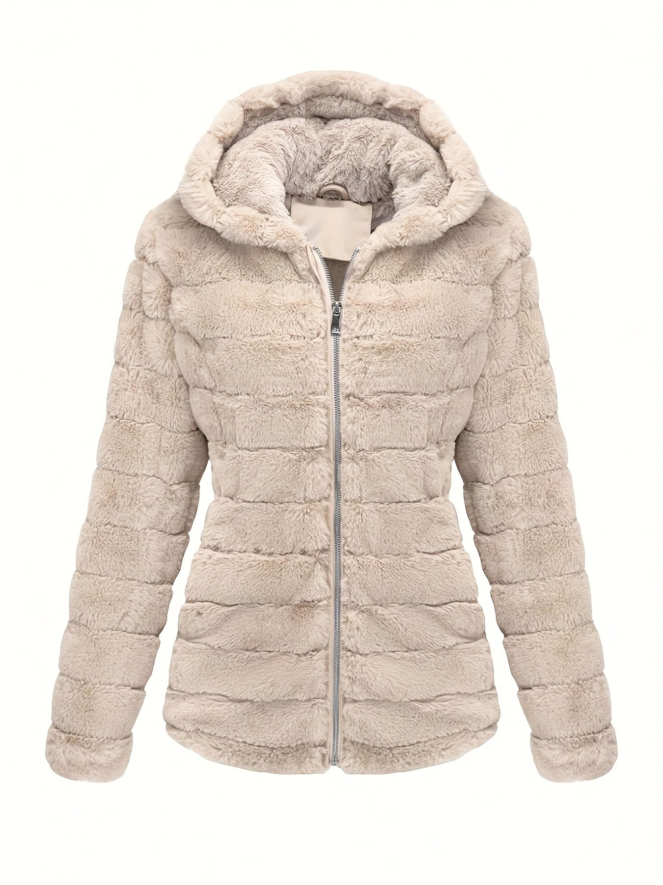 Poppy | Plush Teddy Faux-Fur Zip Jacket