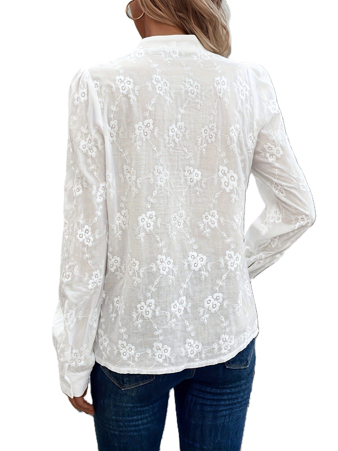 Minya | Light Embroidered Blouse