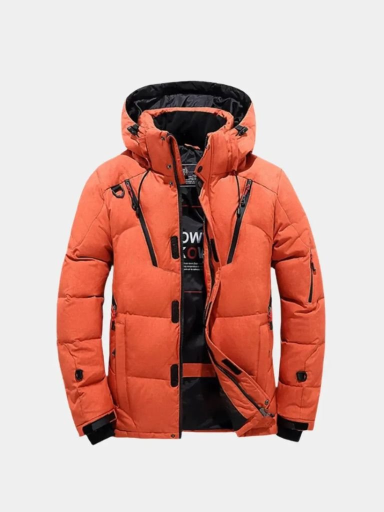 Montaracrest Giacca Puffer Essenziale in Jas, lightweight insulated jacket with a sleek design and cross-crown logo.