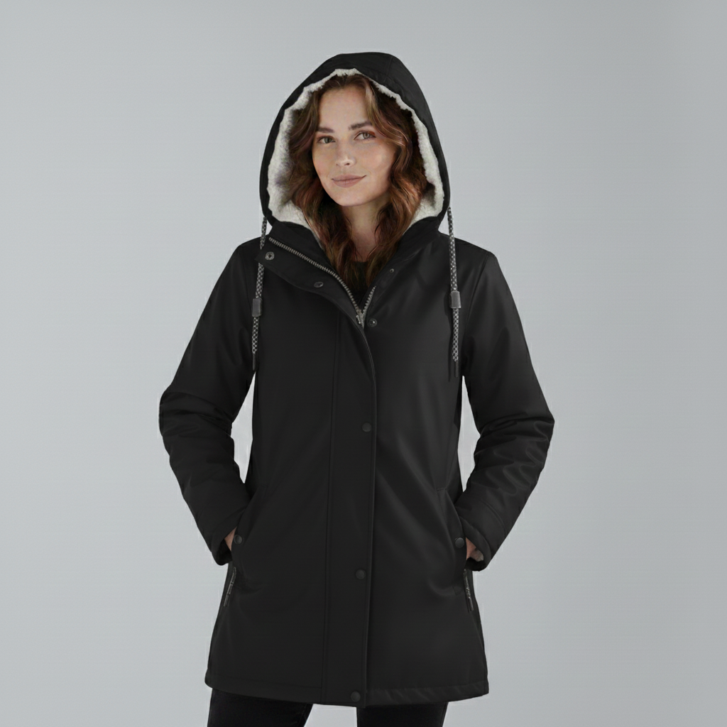 Imogen | Thermal Sherpa-Lined Hooded Parka Jacket