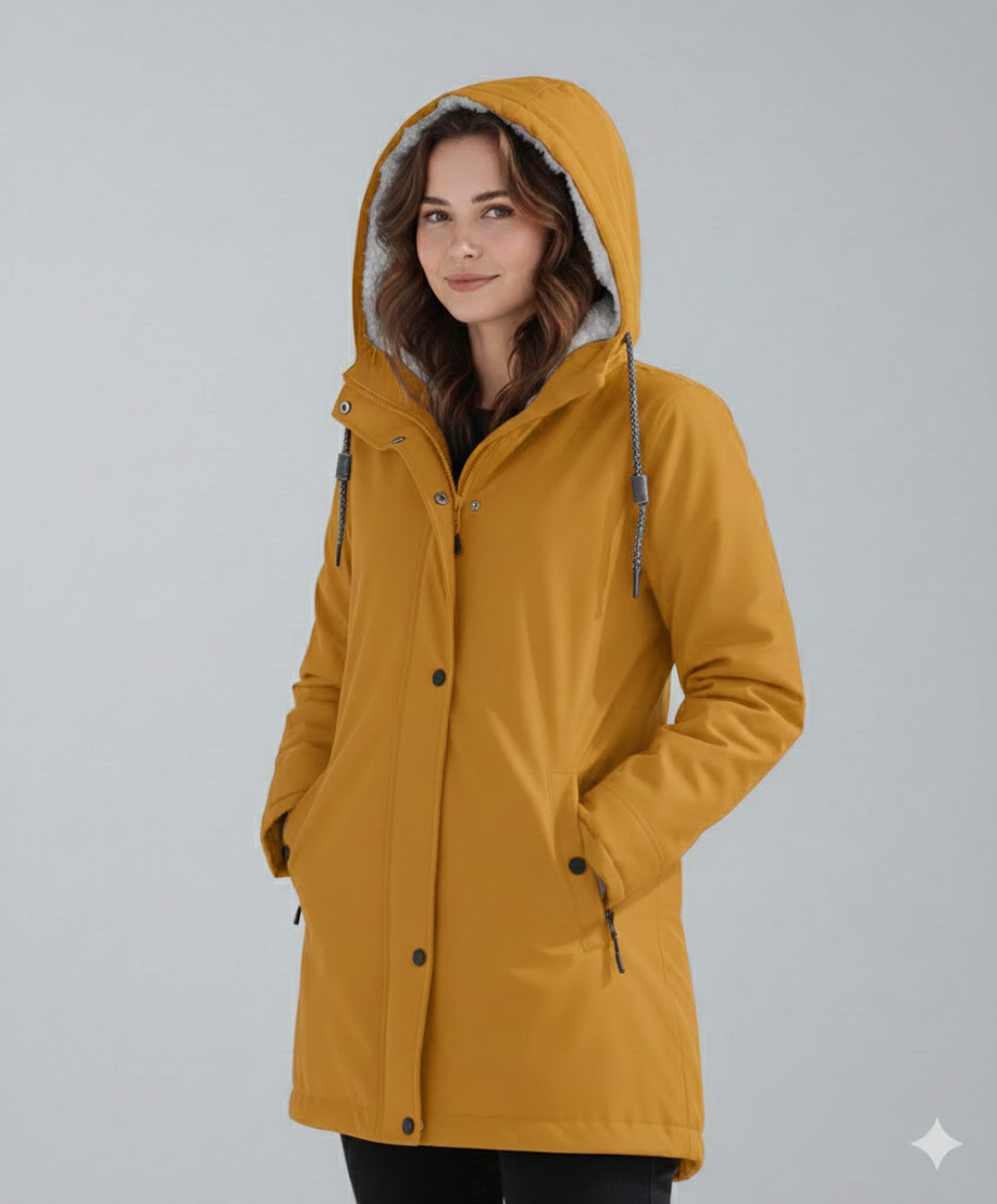 Imogen | Thermal Sherpa-Lined Hooded Parka Jacket