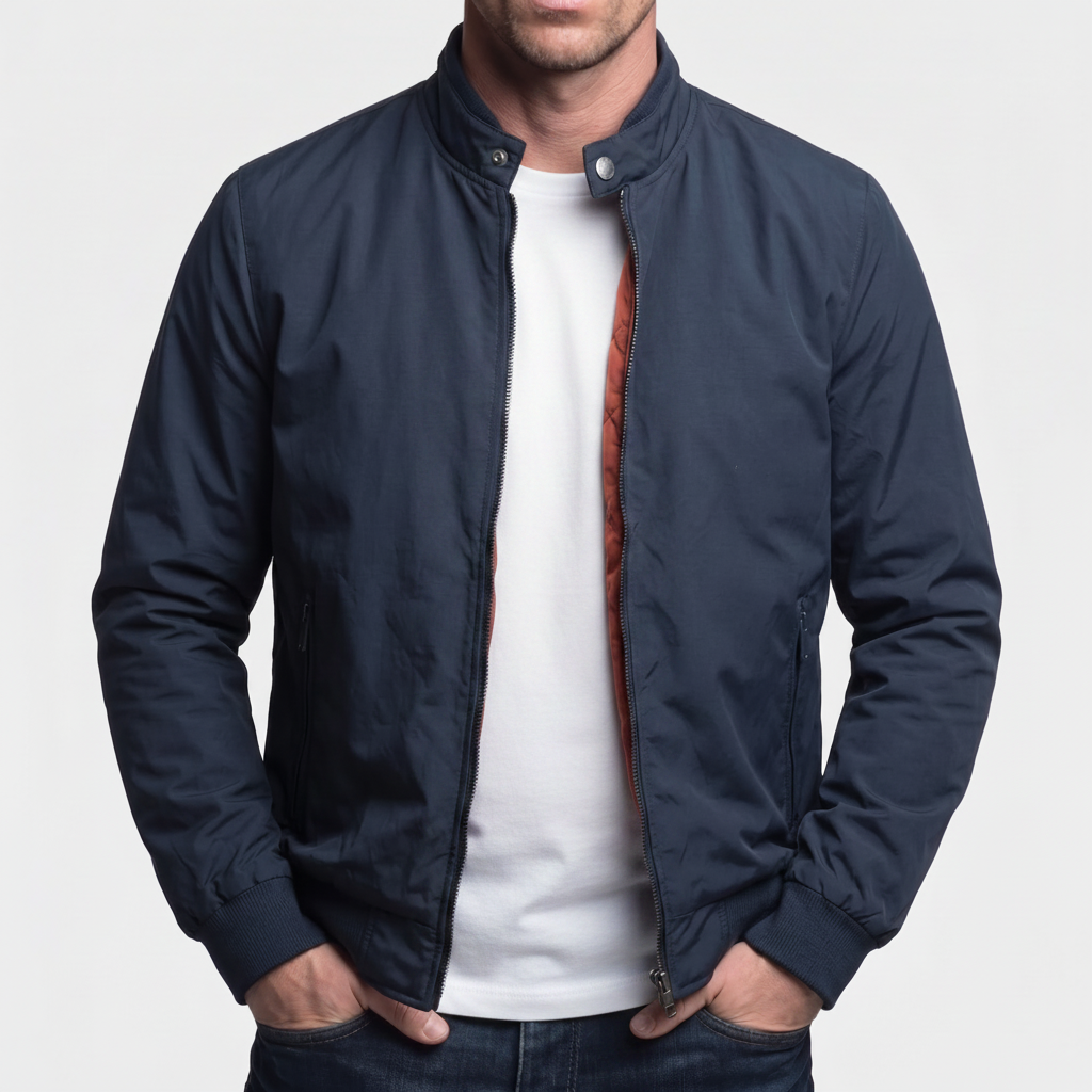 Stealth Onyx – Slim Fit Windproof Bomber
