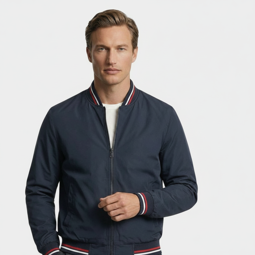 Casual bomber jacket