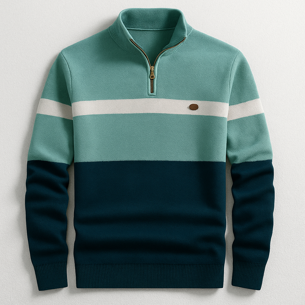 Men's Zip-Collar Pullover