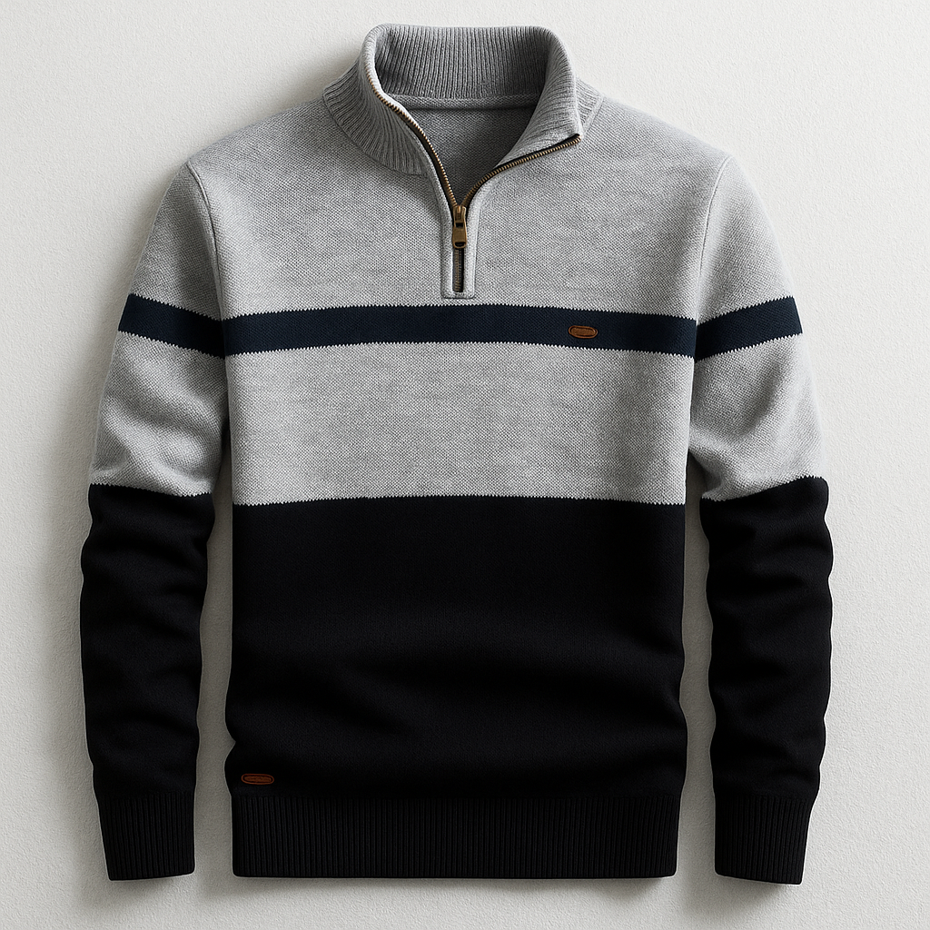 Men's Zip-Collar Pullover