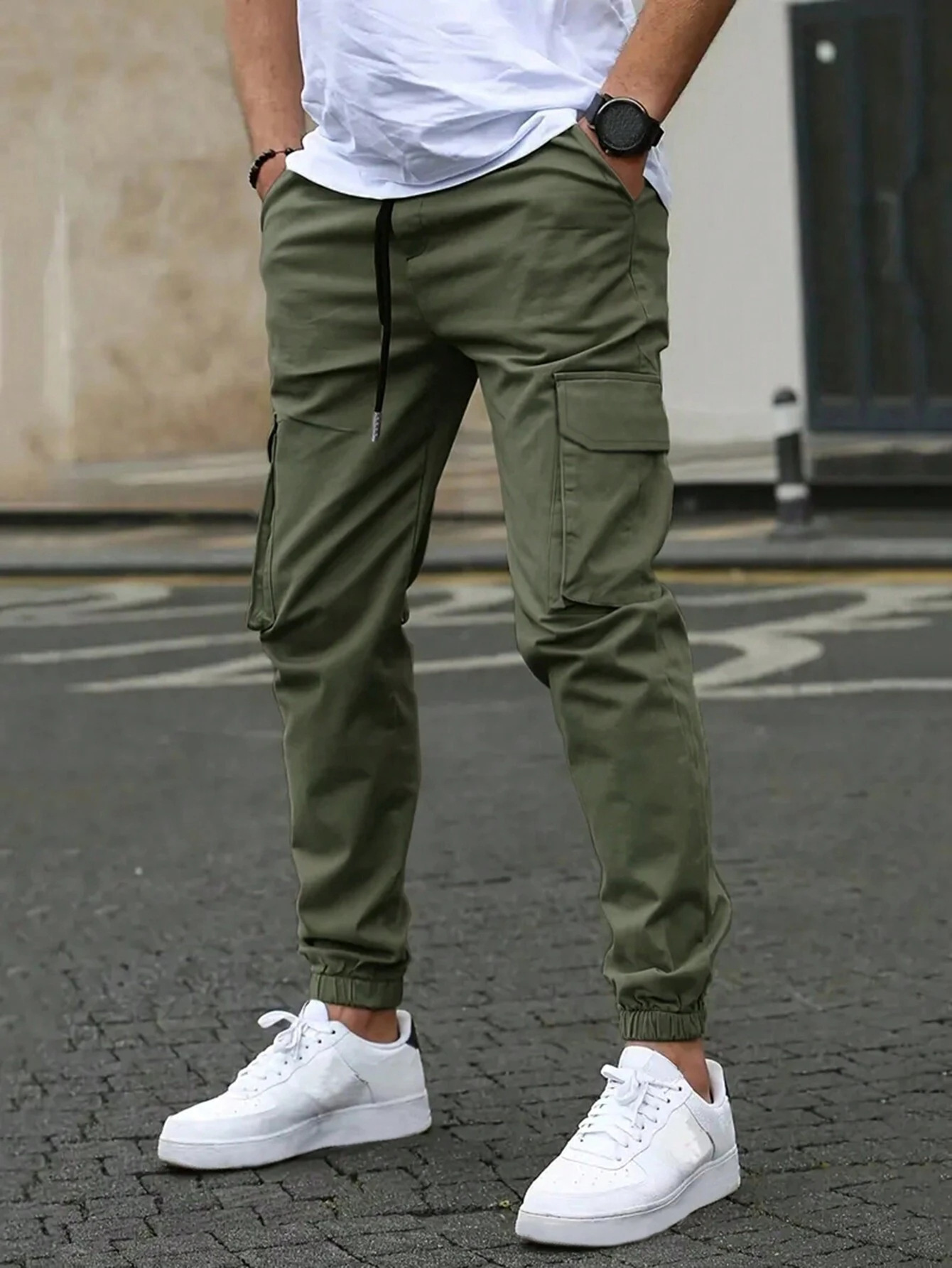 DAVIDE | Men's Cargo Jogger Pants