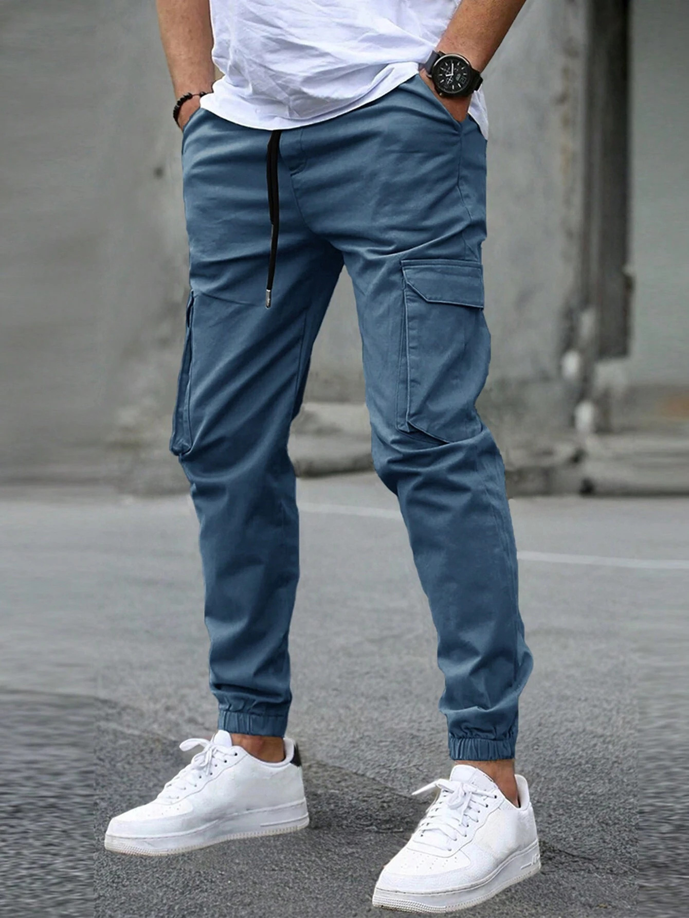 DAVIDE | Men's Cargo Jogger Pants