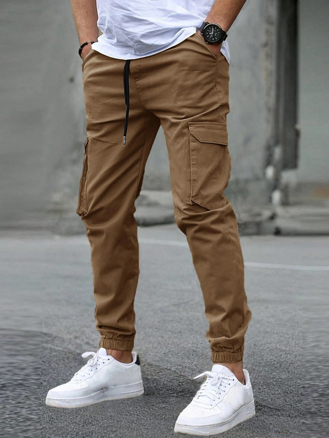 Men's Cargo Jogger Pants by Davide - Montaracrest