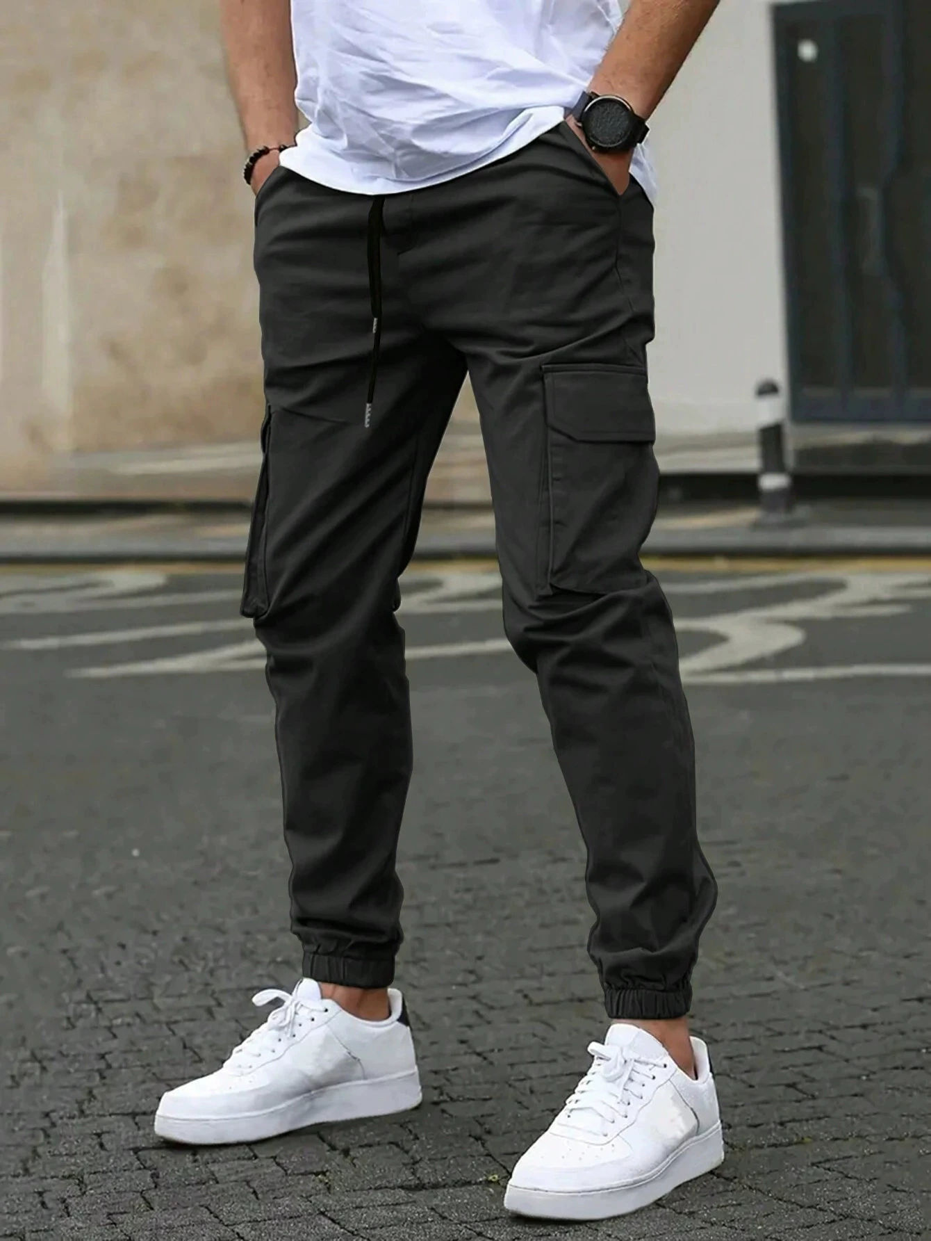 DAVIDE | Men's Cargo Jogger Pants