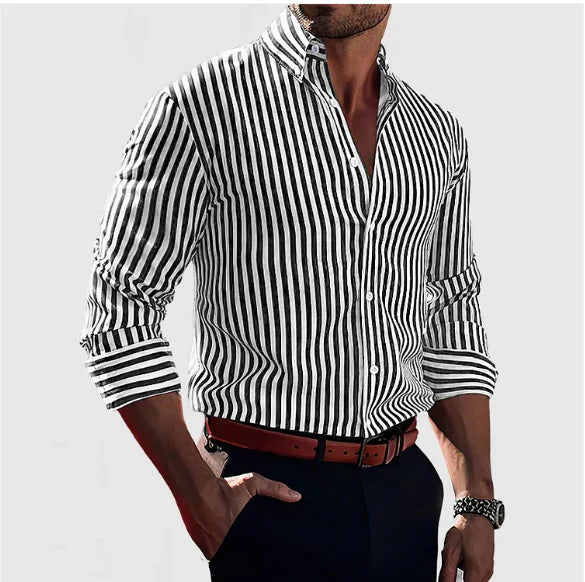 Confidently Striped Shirt - Montaracrest