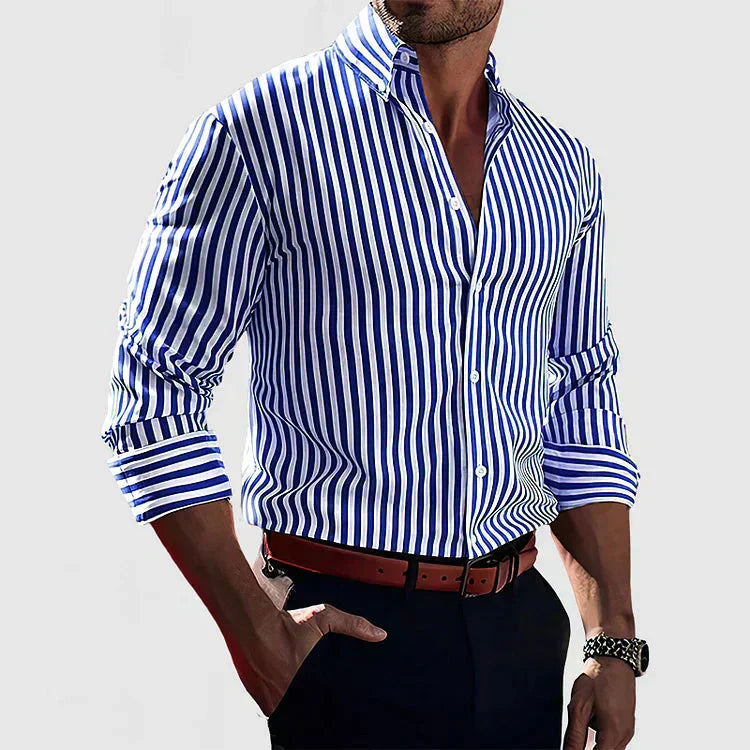 Confidently Striped Shirt - Montaracrest