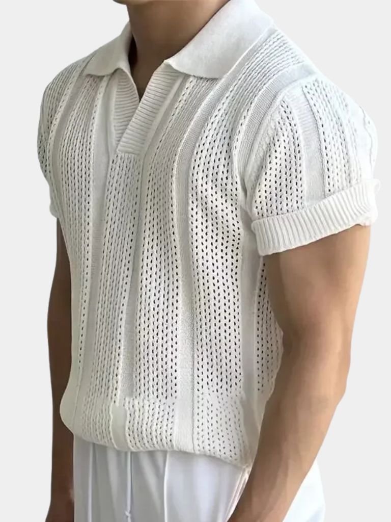 Ivory Polo Costa d'Avorio by Montaracrest, classic polo shirt with a cross crown logo on the front, made from comfortable fabric.