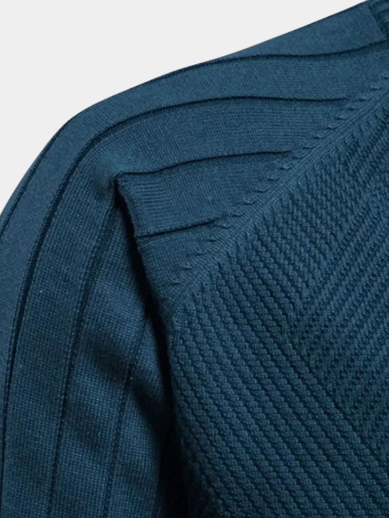 Montaracrest maglia jacquard zip-up trui in solid color, featuring a knit design and front zipper detail.