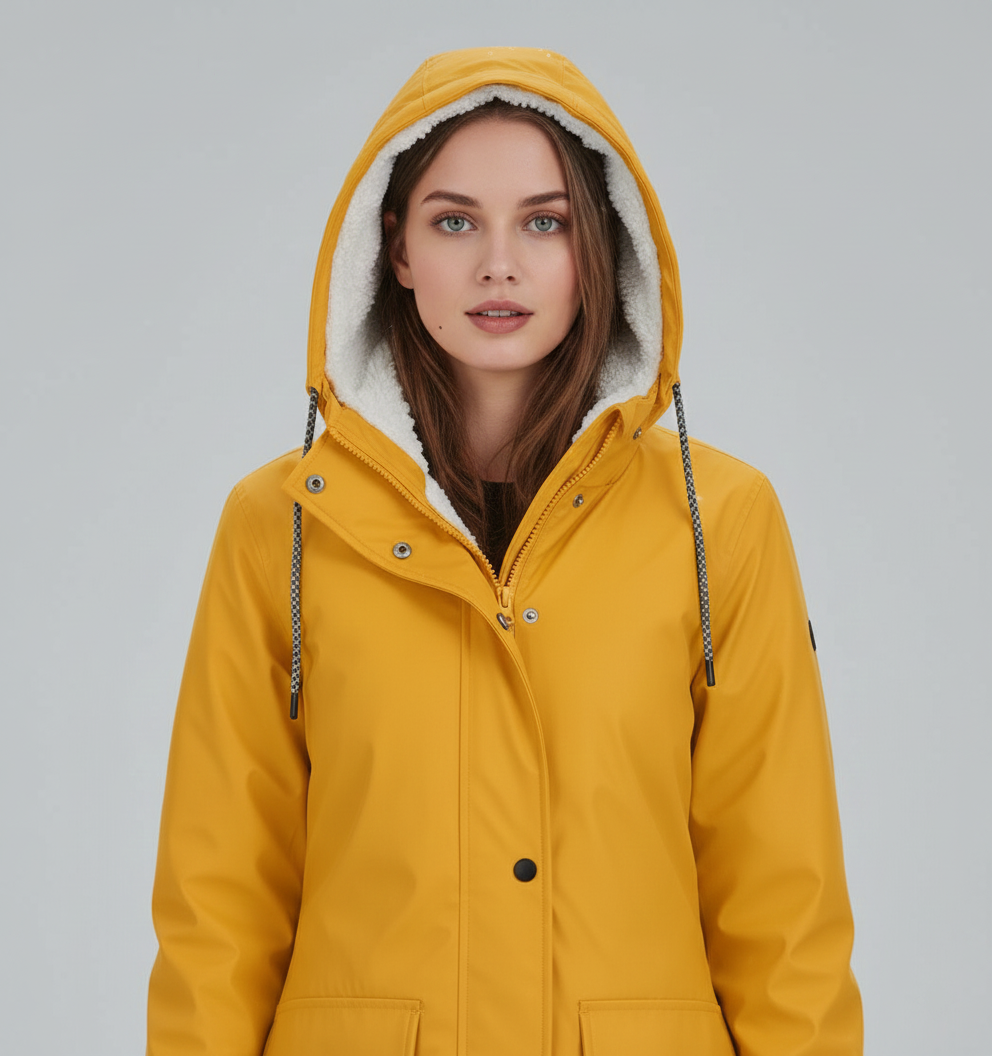 Imogen | Thermal Sherpa-Lined Hooded Parka Jacket