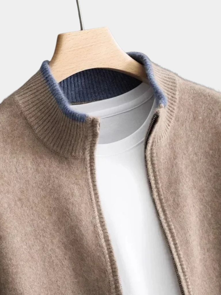 Montaracrest London Fog cashmere jacket, stylish blazer with a cross-crown design, featuring a soft, luxurious fabric.