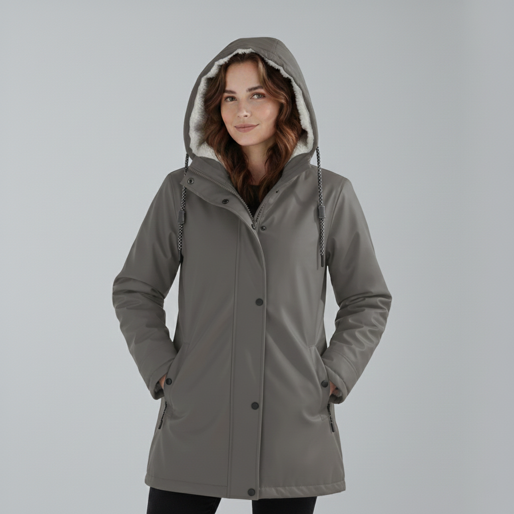 Imogen | Thermal Sherpa-Lined Hooded Parka Jacket