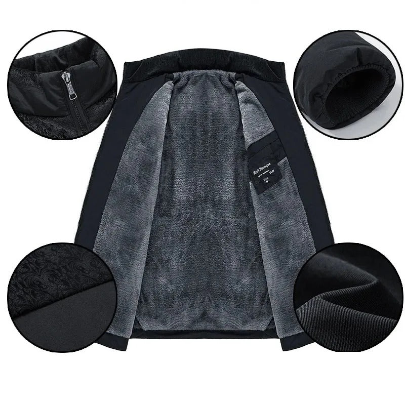 Stylish Men's Winter Jacket for Elegance and Comfort