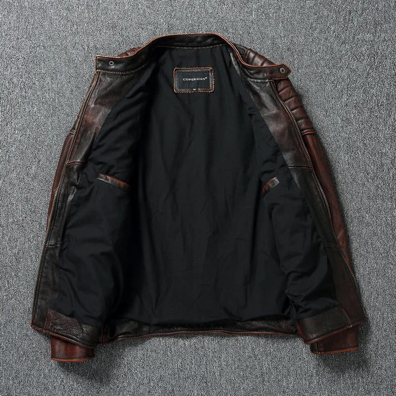 Classic Vintage Leather Jacket