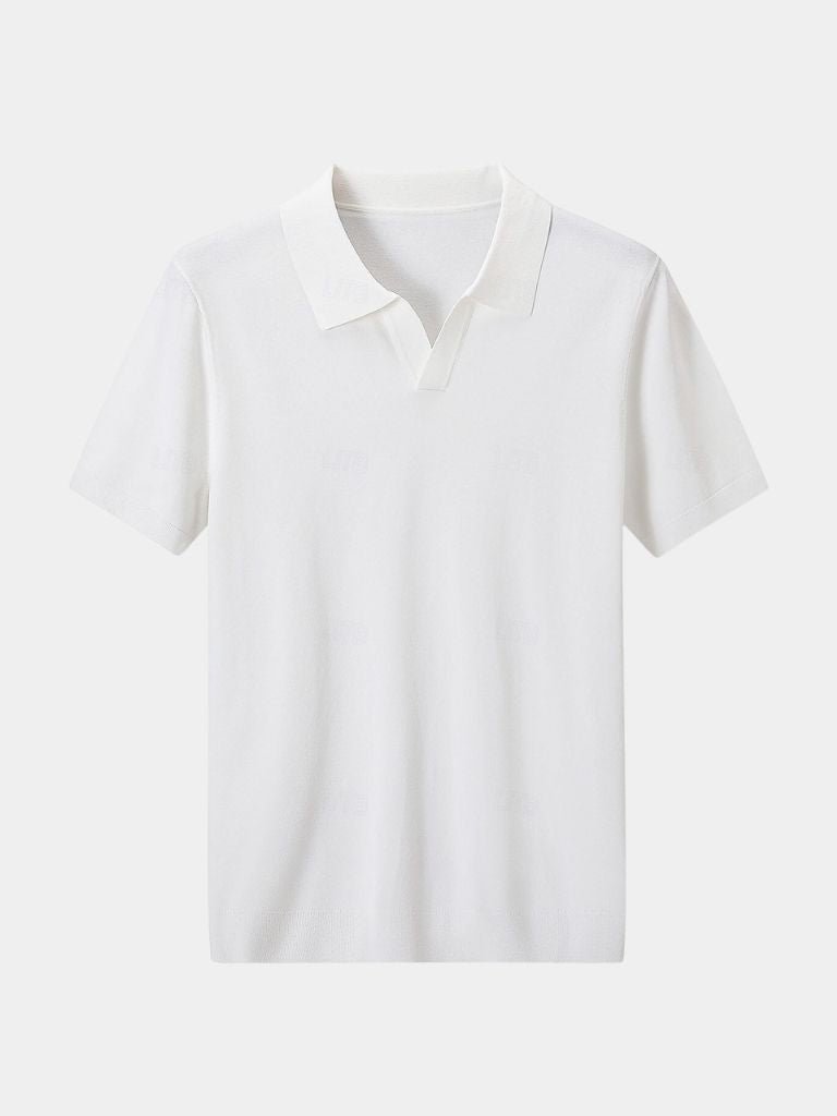 Navy Polo Classe Marina by Montaracrest featuring a classic polo design with a cross crown logo on the chest.