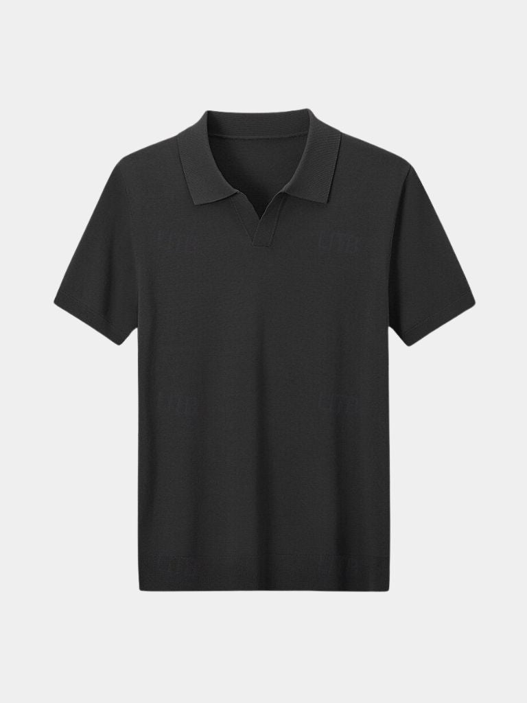 Navy Polo Classe Marina by Montaracrest featuring a classic polo design with a cross crown logo on the chest.