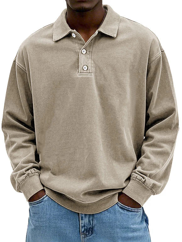 Casual Knit Polo Sweater - Montaracrest