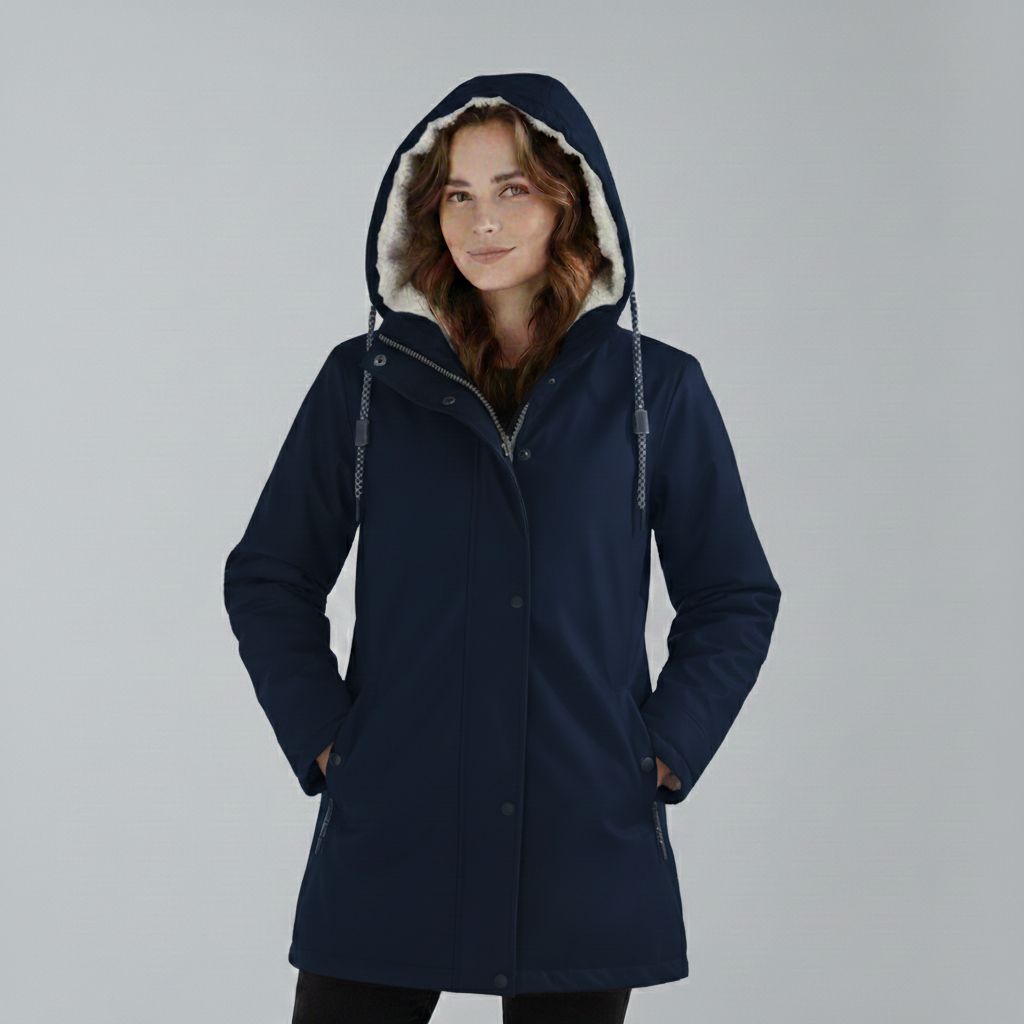 Imogen | Thermal Sherpa-Lined Hooded Parka Jacket