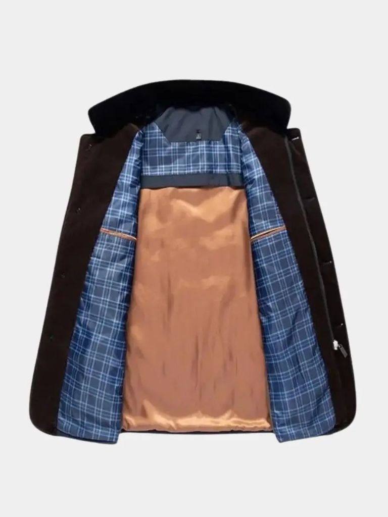 Montaracrest quilted winter jacket with cross crown design, padded for warmth and comfort.