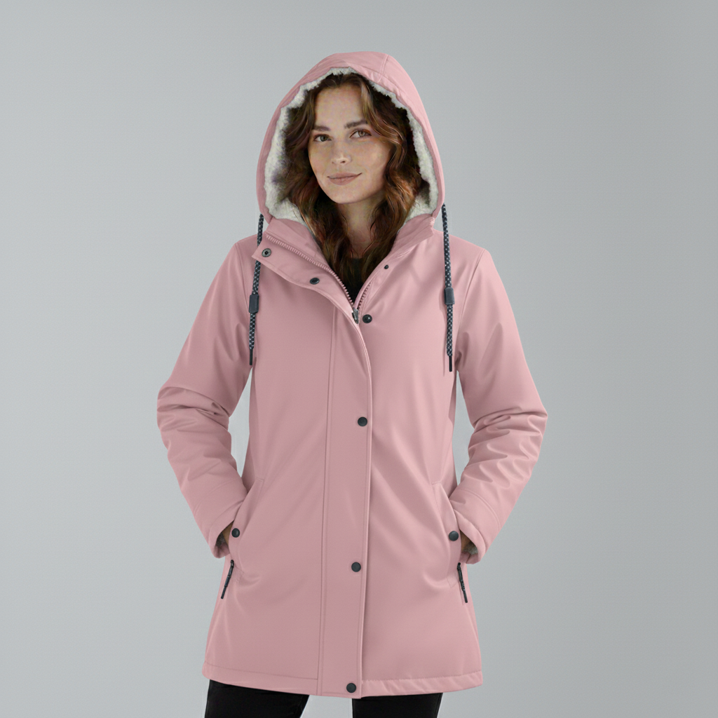 Imogen | Thermal Sherpa-Lined Hooded Parka Jacket