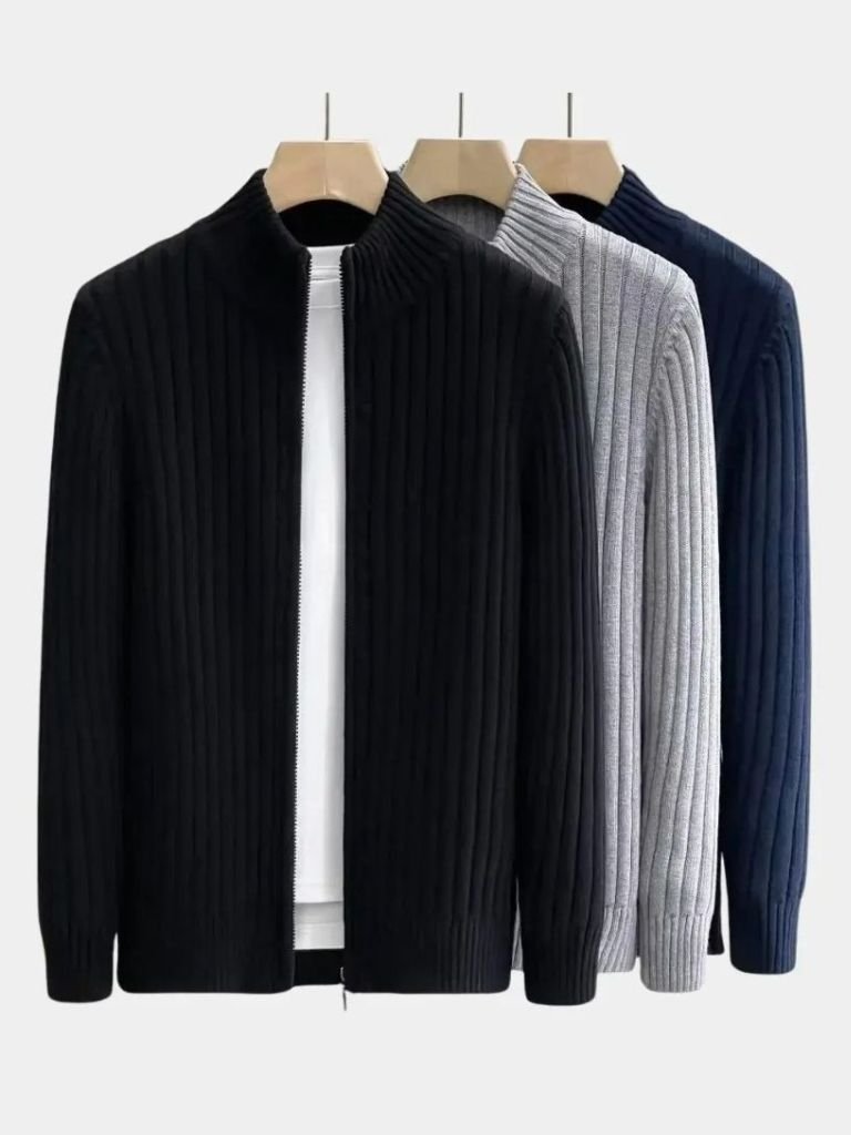Montaracrest Regency knit jacket, a stylish cross-crown design, featuring a cozy sweater in soft fabric with detailed knit pattern.