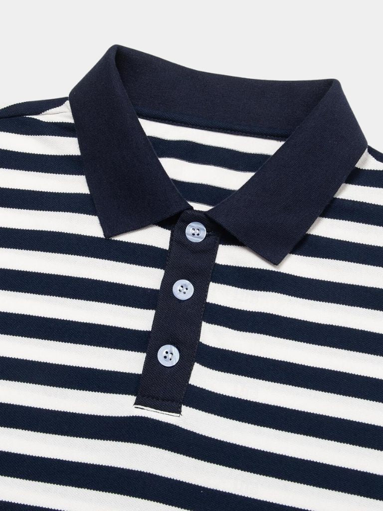 Montaracrest Riviera Elegant Polo shirt featuring a stylish cross crown design, made from comfortable fabric.
