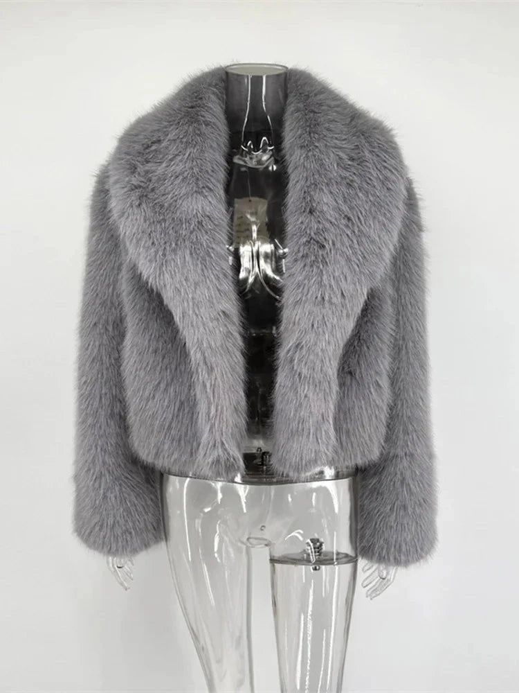 Andrea Faux Fur Coat