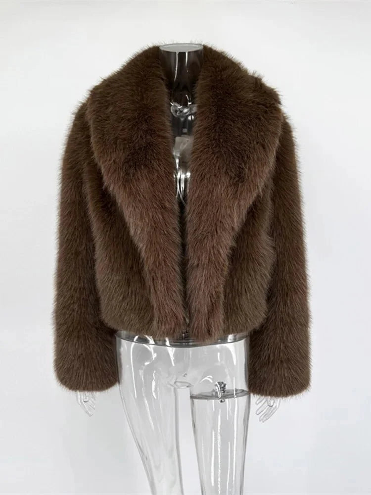 Andrea Faux Fur Coat