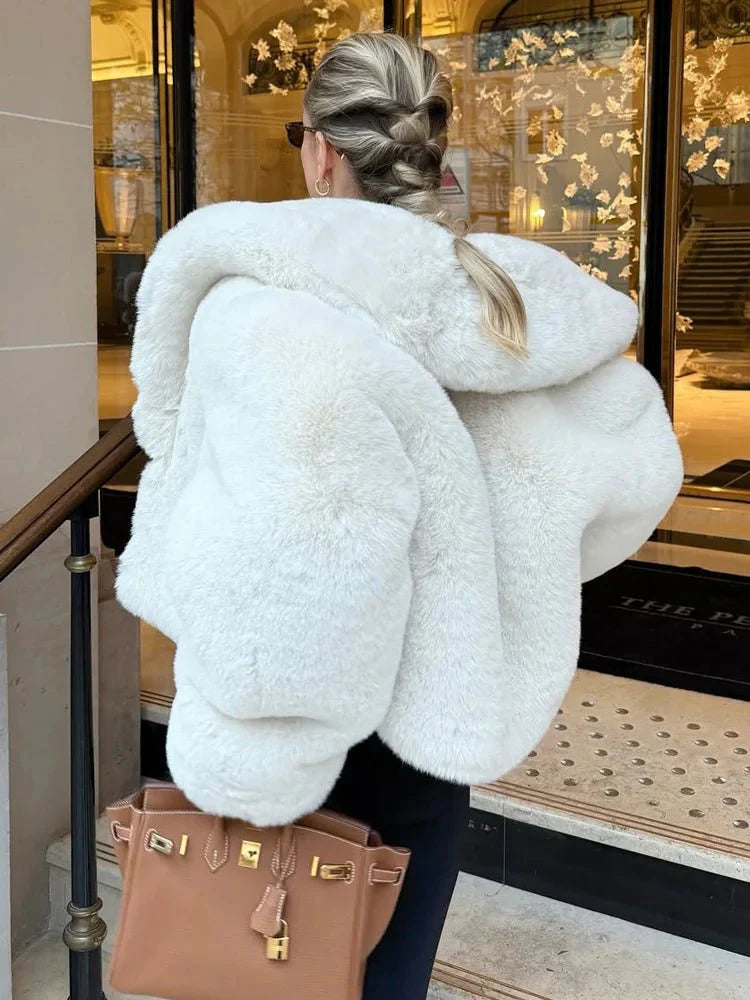 Andrea Faux Fur Coat