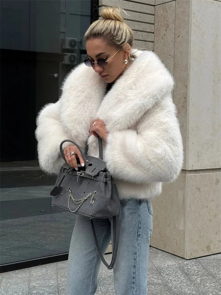 Andrea Faux Fur Coat