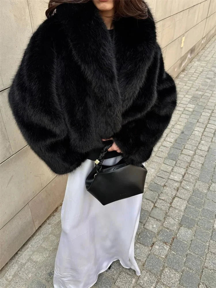 Andrea Faux Fur Coat